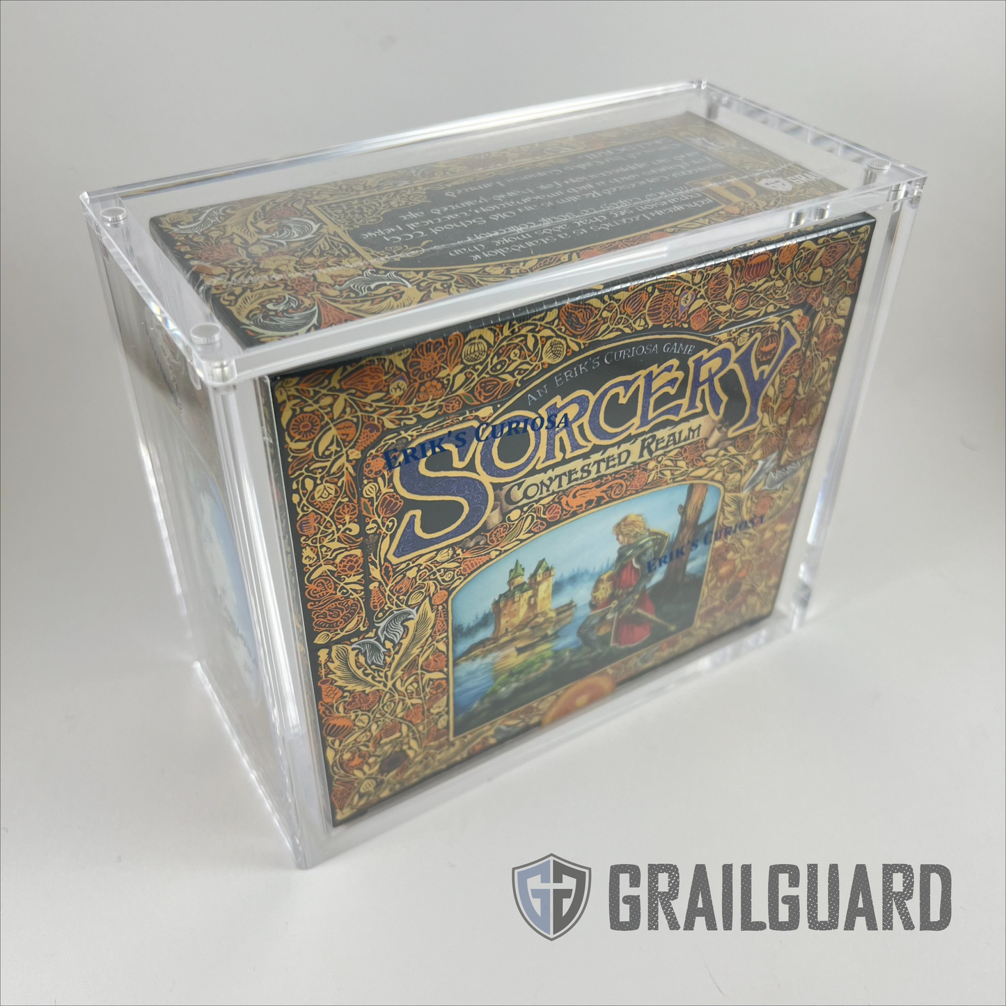 arthurian legends sorcery booster box Sorcery Arthurian Legends Booster Box Premium Acrylic Display Protecto – grailguard
