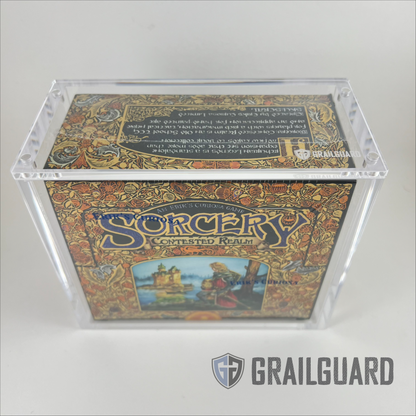 Sorcery Arthurian Legends Booster Box Premium Acrylic Display Protecto grailguard Sorcery Arthurian Legends Booster Box Premium Acrylic Display Protecto grailguard