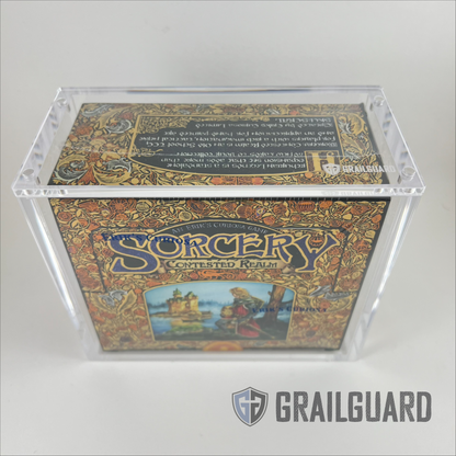 Sorcery Arthurian Legends Booster Box Premium Acrylic Display Protector Case