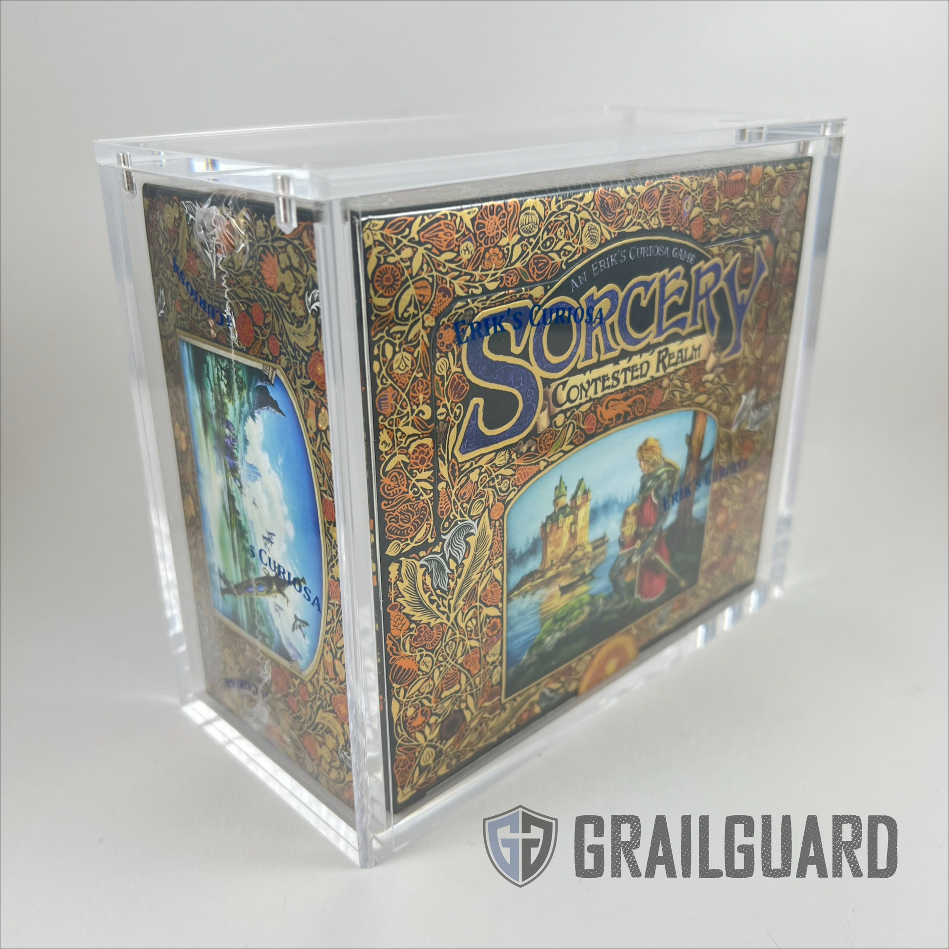Sorcery Arthurian Legends Booster Box Premium Acrylic Display Protecto grailguard Sorcery Arthurian Legends Booster Box Premium Acrylic Display Protecto grailguard