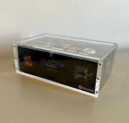 Sorcery TCG Booster Box Premium Acrylic Display Protector Case