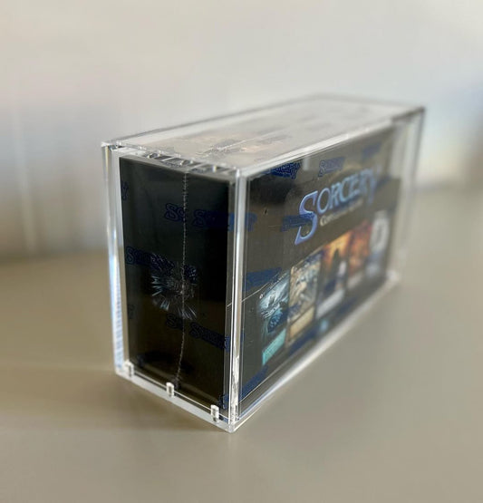 Sorcery TCG Booster Box Premium Acrylic Display Protector Case