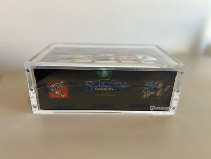 Sorcery TCG Booster Box Premium Acrylic Display Protector Case