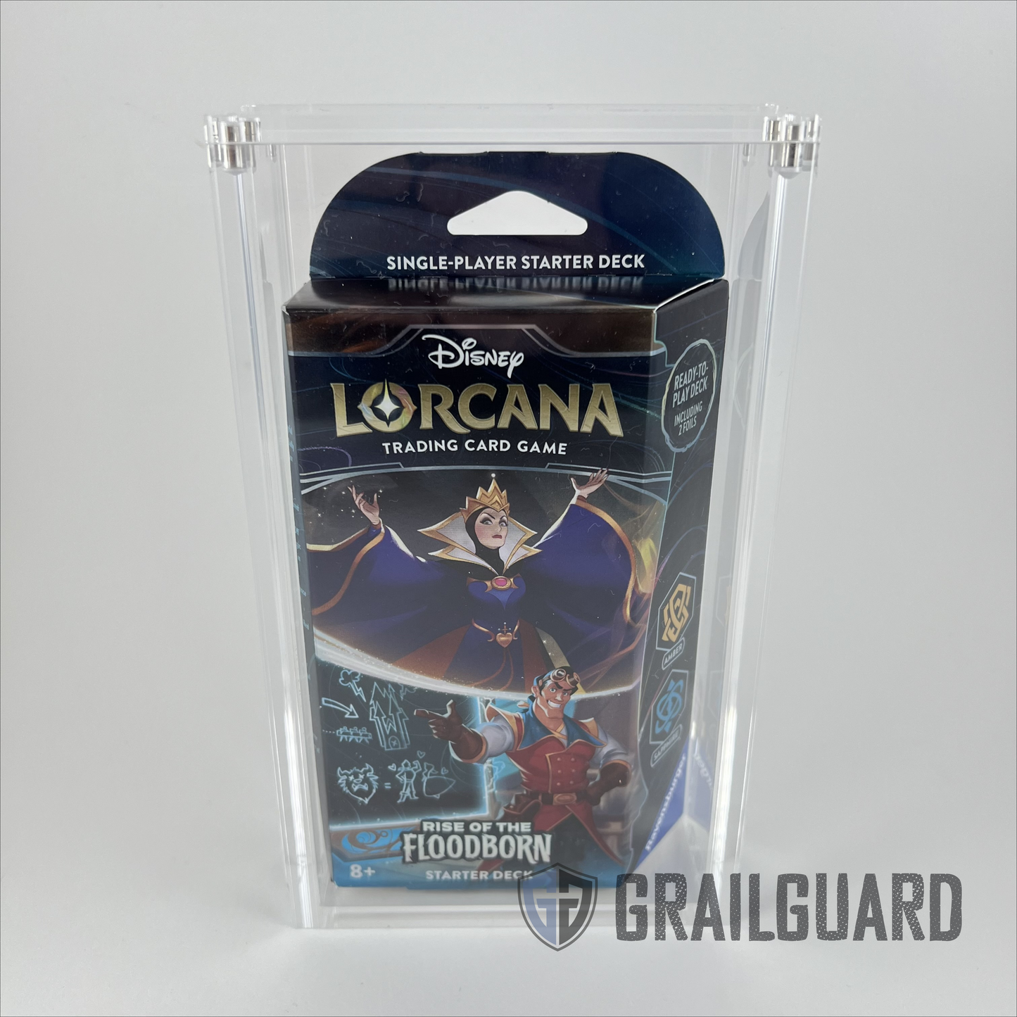 Disney Lorcana Starter Deck Premium Acrylic Display Protector Case