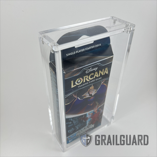 Disney Lorcana Starter Deck Premium Acrylic Display Protector Case