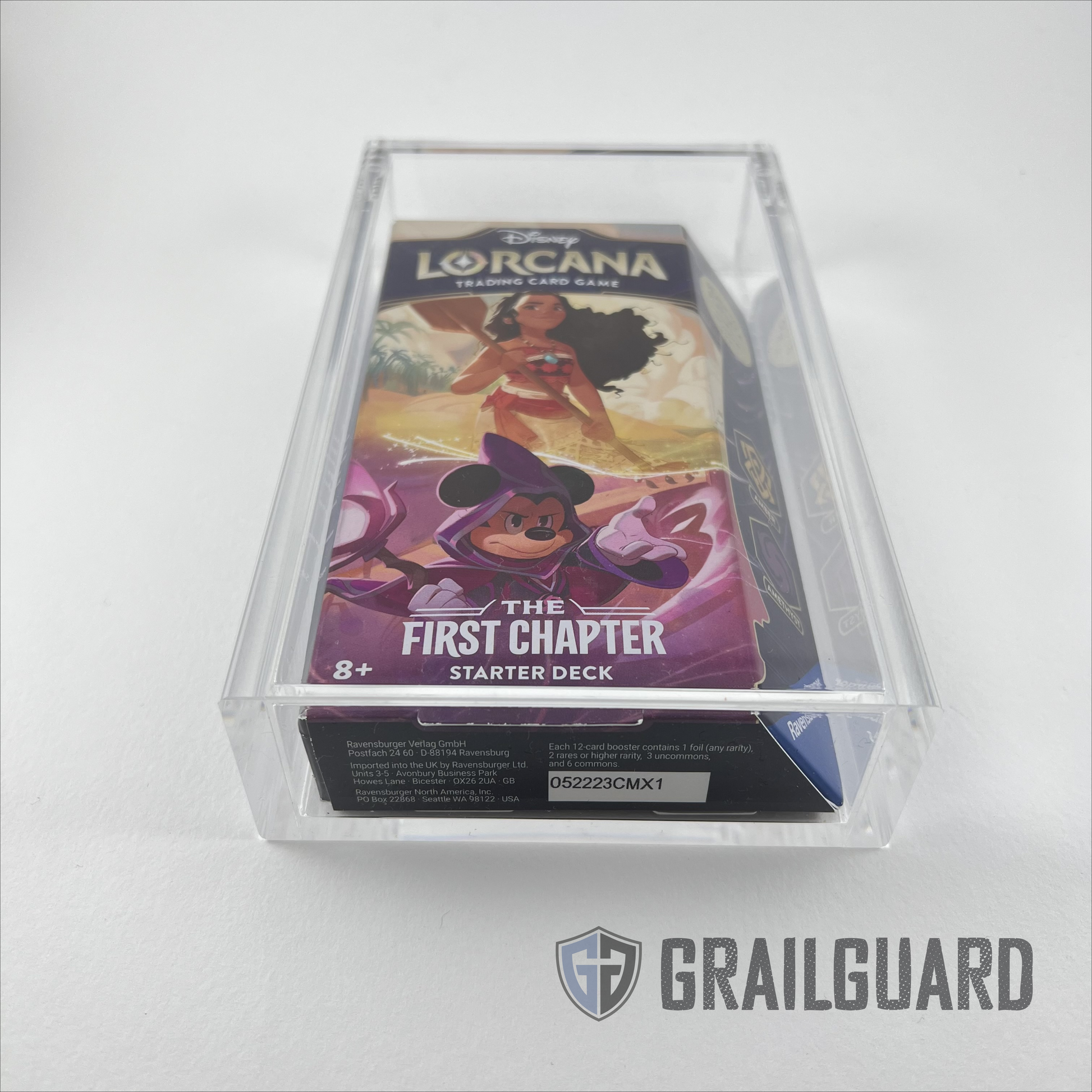 lorcana starter decks uk Disney Lorcana Starter Deck Premium Acrylic Display Protector Case – grailguard