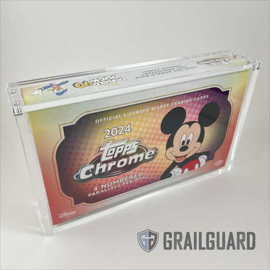 Topps Disney Chrome 2024 Hobby Box Premium Acrylic Display Protector Case