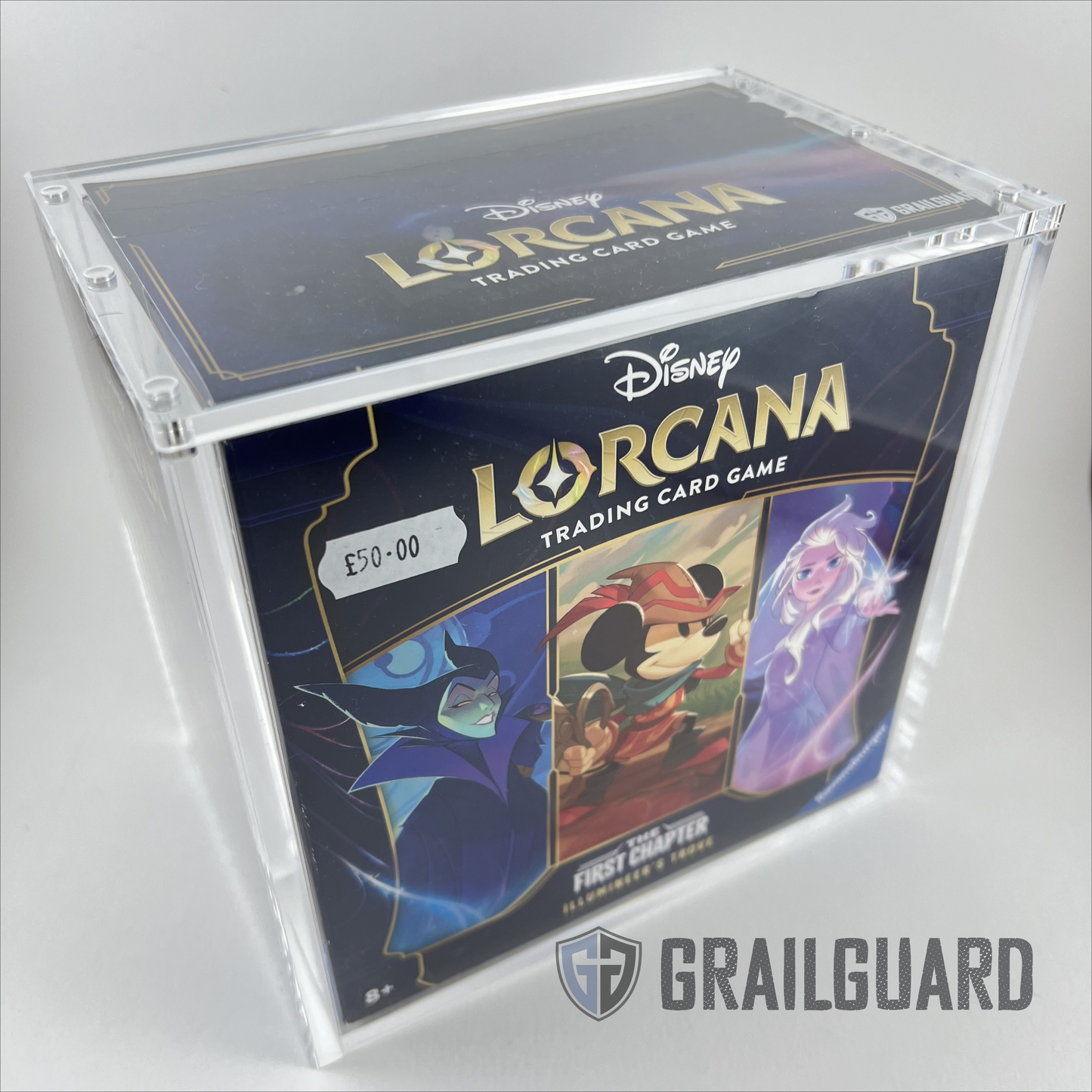 Disney Lorcana Illumineer Trove Box Premium Acrylic Display Protector Case