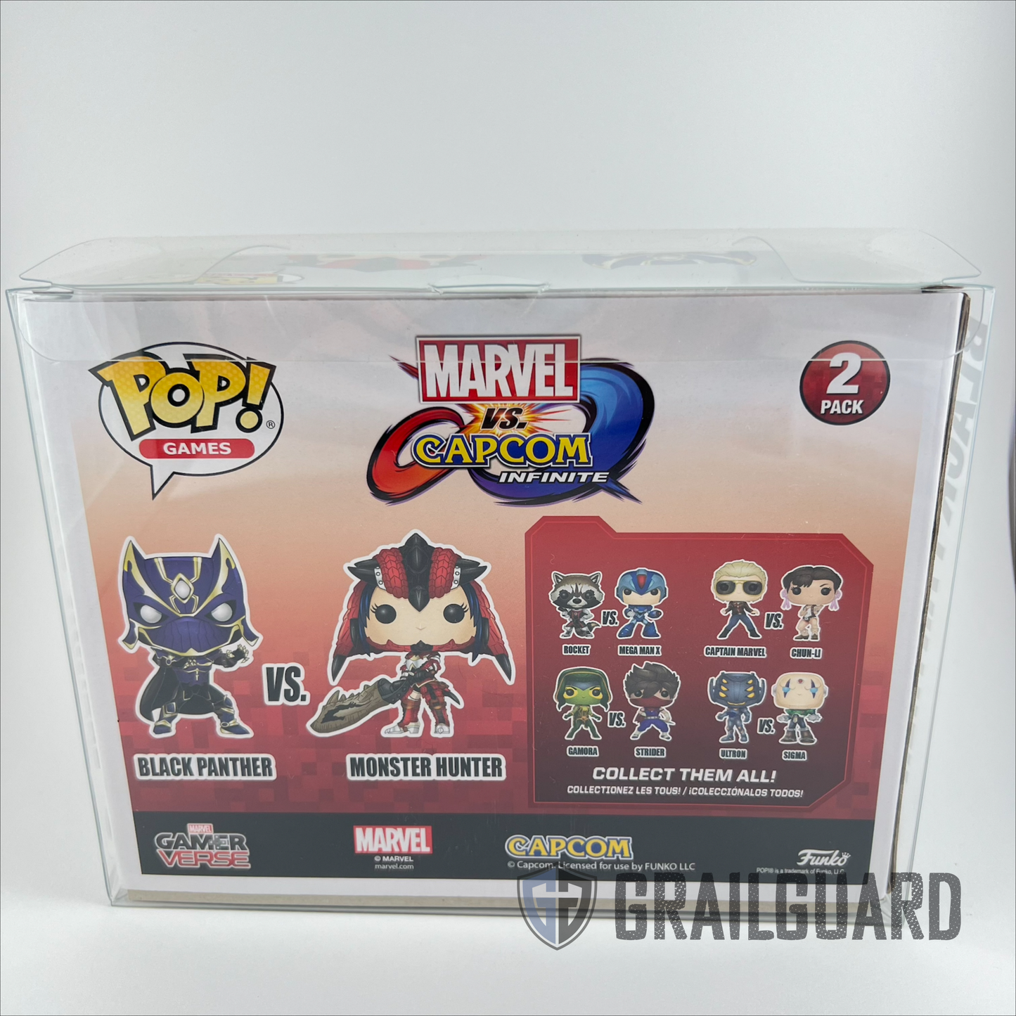 Protectors / Cases for 4" Twin Pack Funko Pop Vinyl 0.5mm Thickness (1-20 pack)