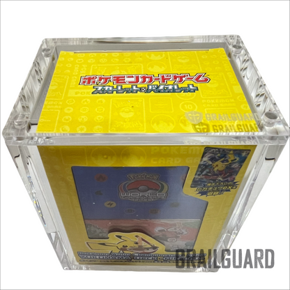 Pokemon Yokohama Pikachu Deck Box Premium Acrylic Display Protector Case